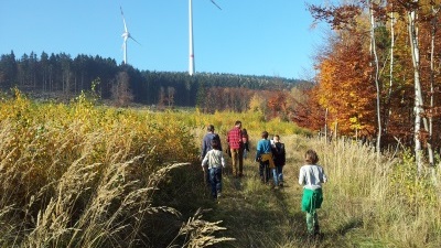 2015 Windbruch und Windkraftanlagen am Hochsteinchen